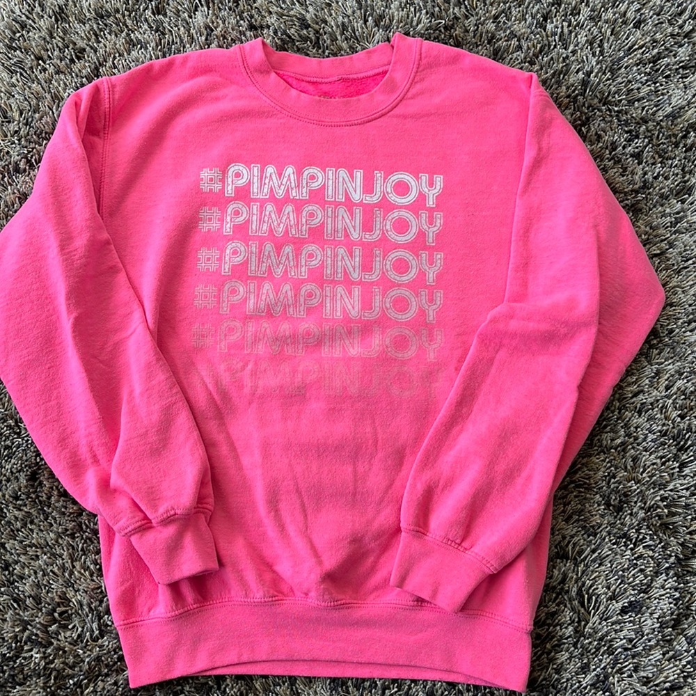 Comfy cozy PimpinJoy sweatshirt.